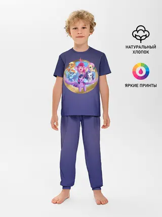 Детская пижама с брюками / Pony team