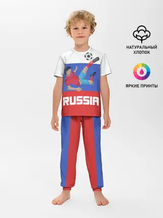 Детская пижама с брюками / Футбол Россия