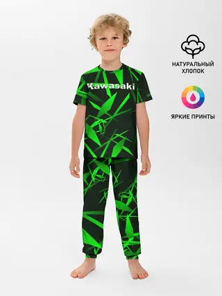 Детская пижама с брюками / Kawasaki