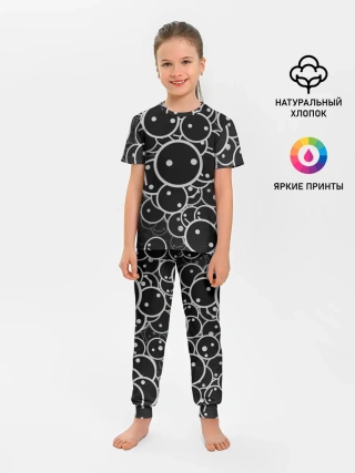 Детская пижама с брюками / Smile Texture