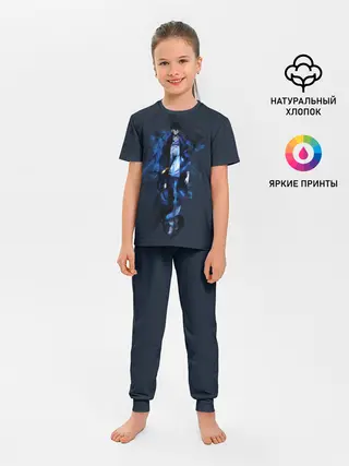 Детская пижама с брюками / Поднятие Уровня в Одиночку