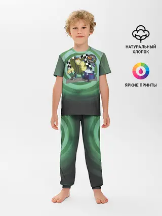 Детская пижама с брюками / Tiny and Bella Team