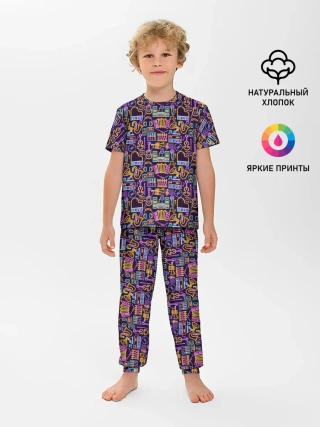 Детская пижама с брюками / Музыка