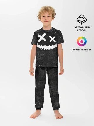Детская пижама с брюками / BW Emoji