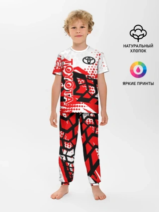 Детская пижама с брюками / Toyota