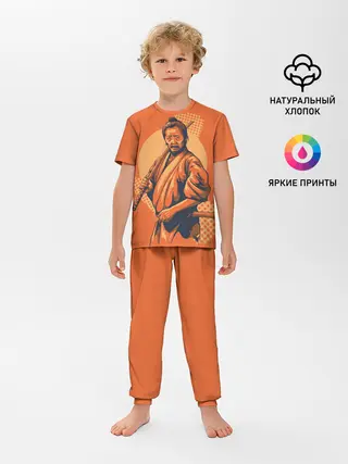 Детская пижама с брюками / Самурай