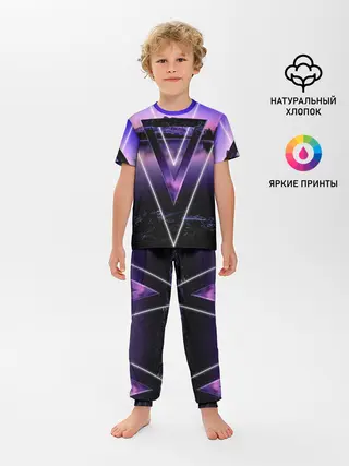 Детская пижама с брюками / ОЗЕРО