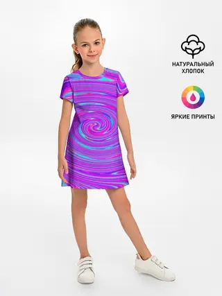 Детское платье / Космическая футболка