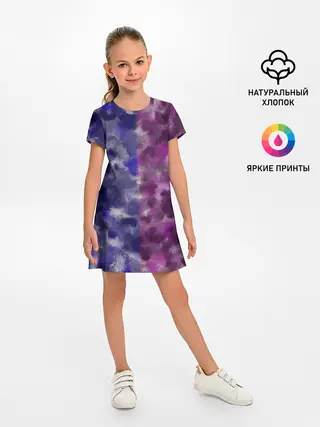 Детское платье / Sides Camouflage