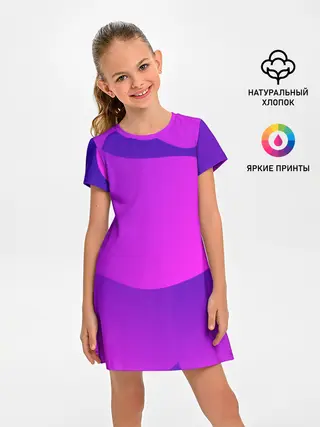 Детское платье / НЕОНОВАЯ ГЕОМЕТРИЯ