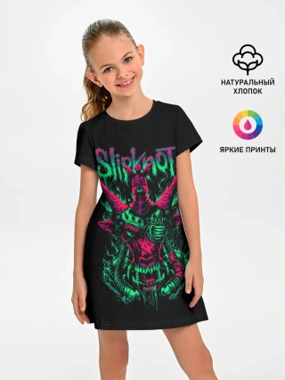Детское платье / Slipknot криповый козел
