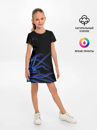 Детское платье / Неоновые Щупальцы