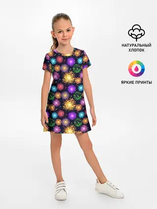 Детское платье / Праздничный Фейерверк