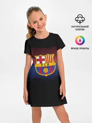 Детское платье / Barcelona FC