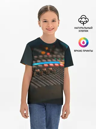 Детская базовая футболка / МУЗЫКА
