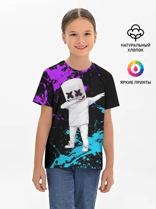 Детская базовая футболка / MARSHMELLO