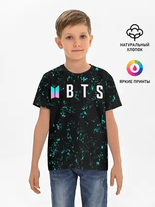 Детская базовая футболка / BTS / БТС