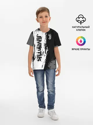 Детская базовая футболка / JUVENTUS / ЮВЕНТУС