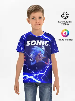 Детская базовая футболка / SONIC | СОНИК