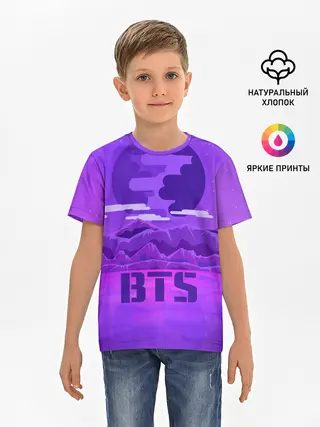 Детская базовая футболка / BTS BAND