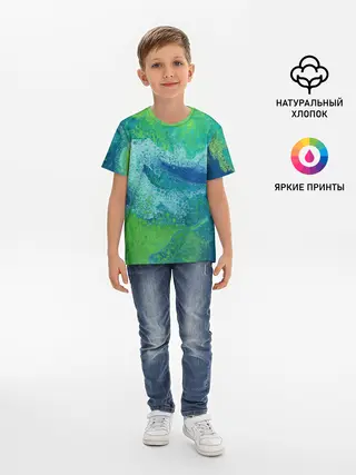 Детская базовая футболка / Художественная Тина