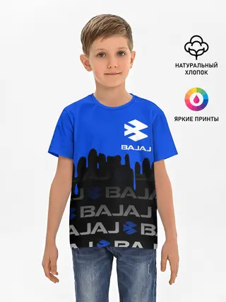 Детская базовая футболка / BAJAJ / БАДЖАДЖ / SPORT