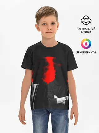 Детская базовая футболка / Дымится голова