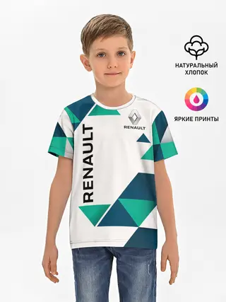 Детская базовая футболка / Renault