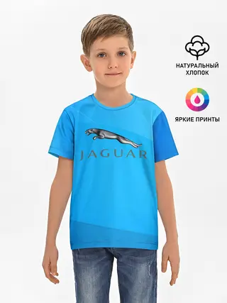 Детская базовая футболка / jaguar