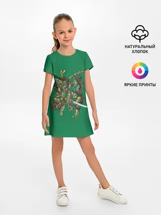 Детское платье / Черепашки Ниндзя