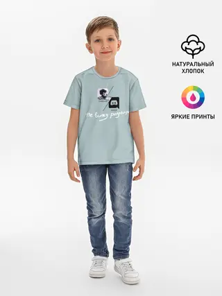 Детская базовая футболка / Clubhouse VS Discord