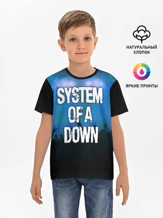 Детская базовая футболка / System of a Down