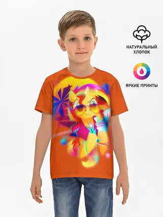 Детская базовая футболка / My little pony