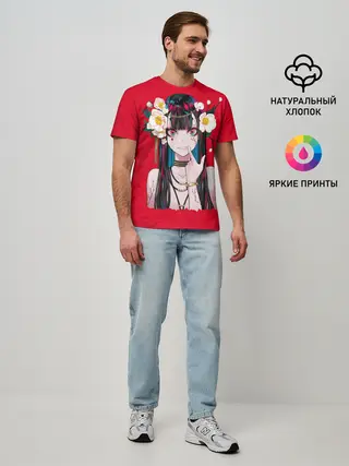 Мужская базовая футболка / Тяночка