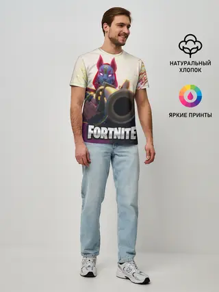 Мужская базовая футболка / FORTNITE