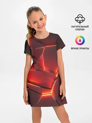 Детское платье / ПЛИТЫ НА НЕОНЕ