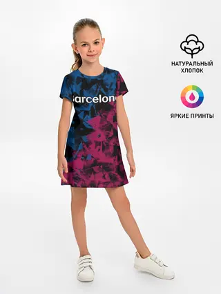 Детское платье / ФК Барселона