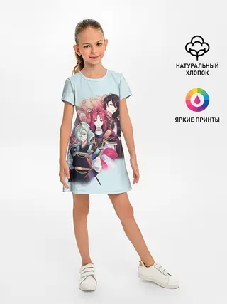 Детское платье / Манхва, Облачный цветок