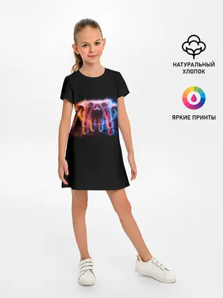 Детское платье / НЕОНОВЫЙ ПАУК / NEON