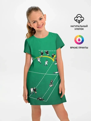 Детское платье / Игра в регби