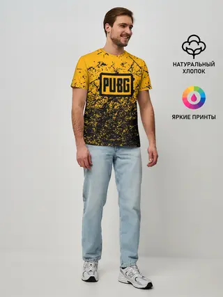 Мужская базовая футболка / PUBG