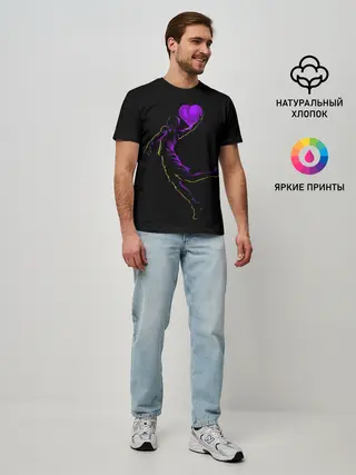 Мужская базовая футболка / Love Basketball