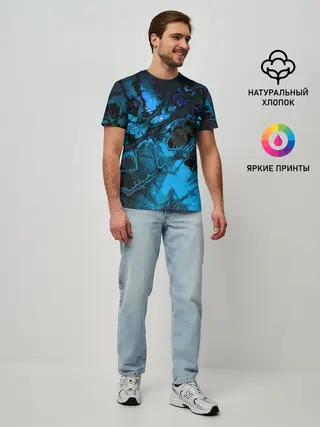 Мужская базовая футболка / Nu abstracts art