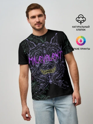 Мужская базовая футболка / MALEVOLENT / ANGRY DOG
