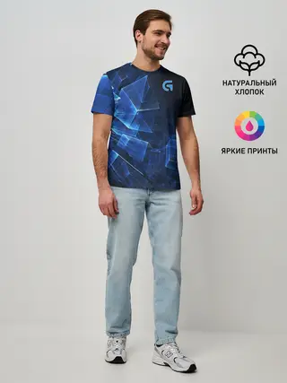 Мужская базовая футболка / GEOMETRY.