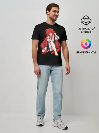 Мужская базовая футболка / Rias Gremory
