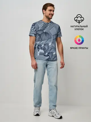 Мужская базовая футболка / GREY