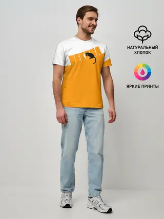 Мужская базовая футболка / Старшая Некома | Haikyuu!!