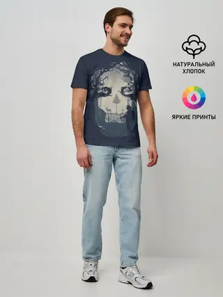 Мужская базовая футболка / Элли на охоте