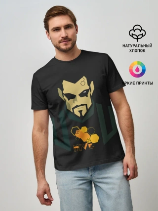 Мужская базовая футболка / Адам